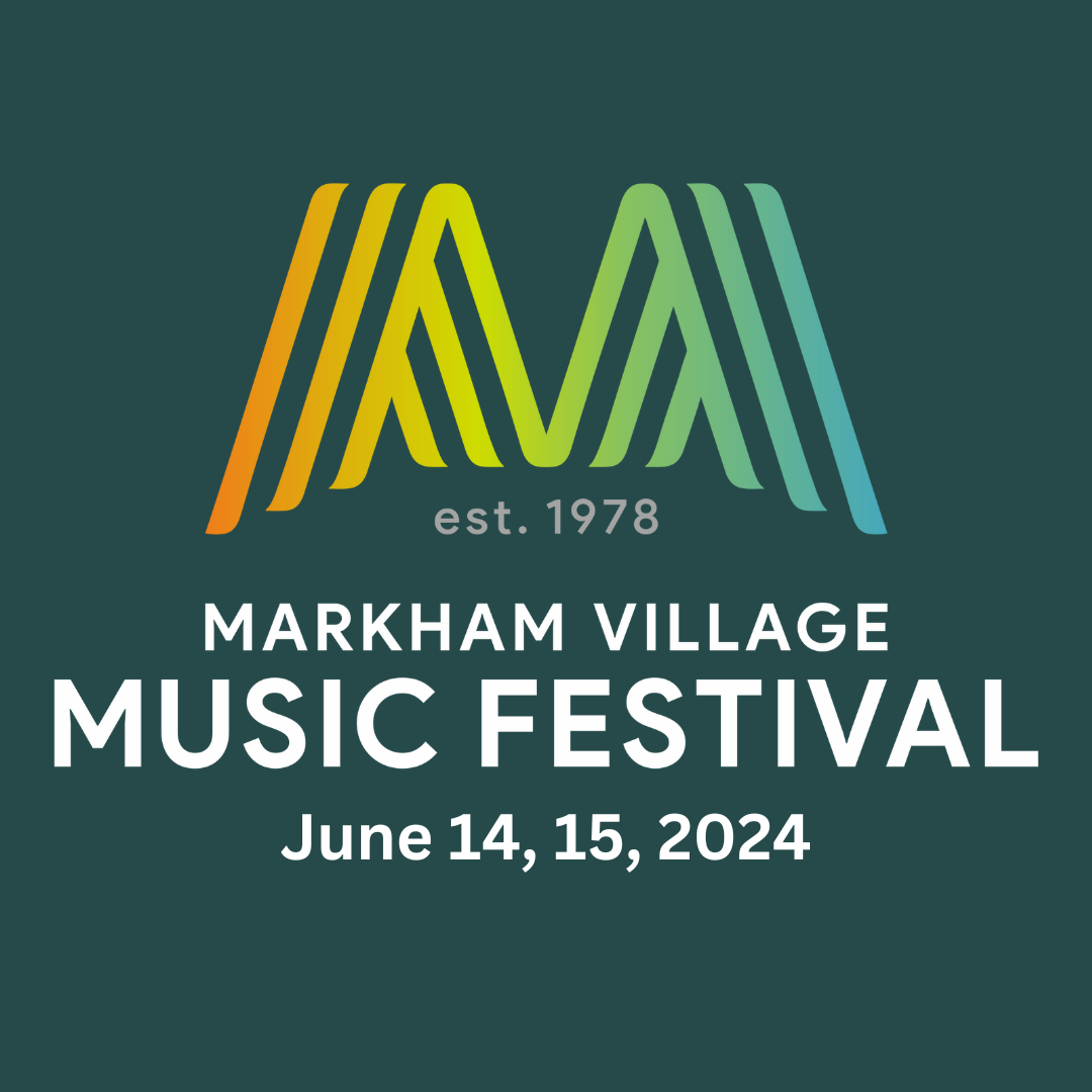 Logo for Markham Village Music Festival