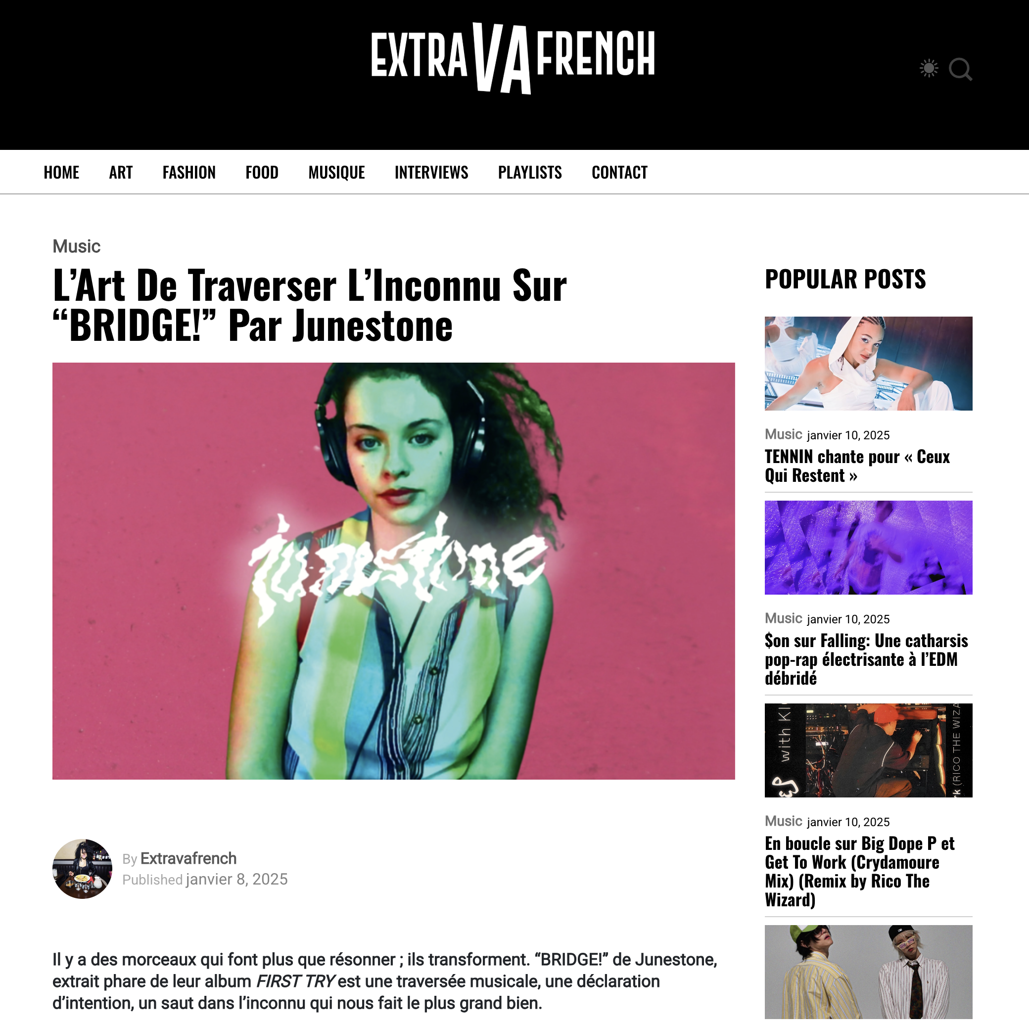 Feature: ExtraVaFrench