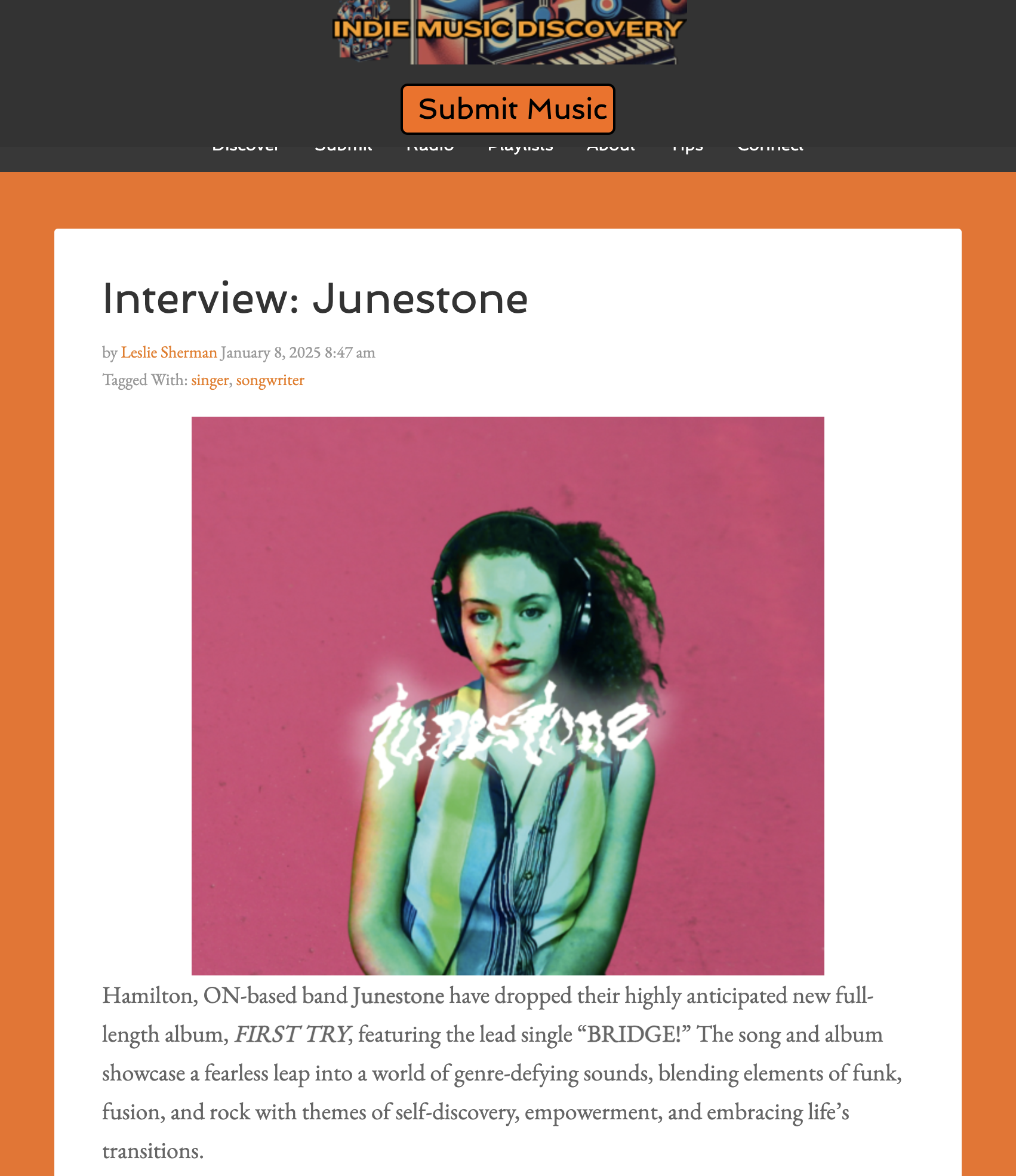 Interview: Indie Music Discovery