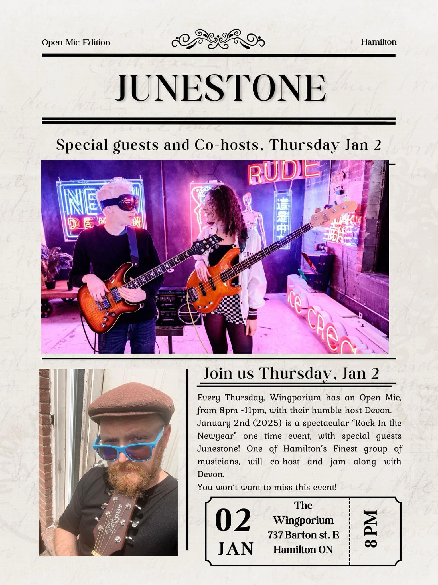 January 2 2025 Junestone Duo