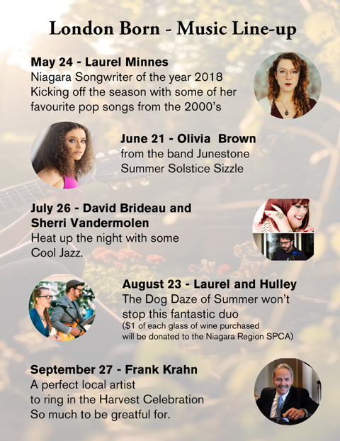 June 21, 2025 Olivia solo show at London Born