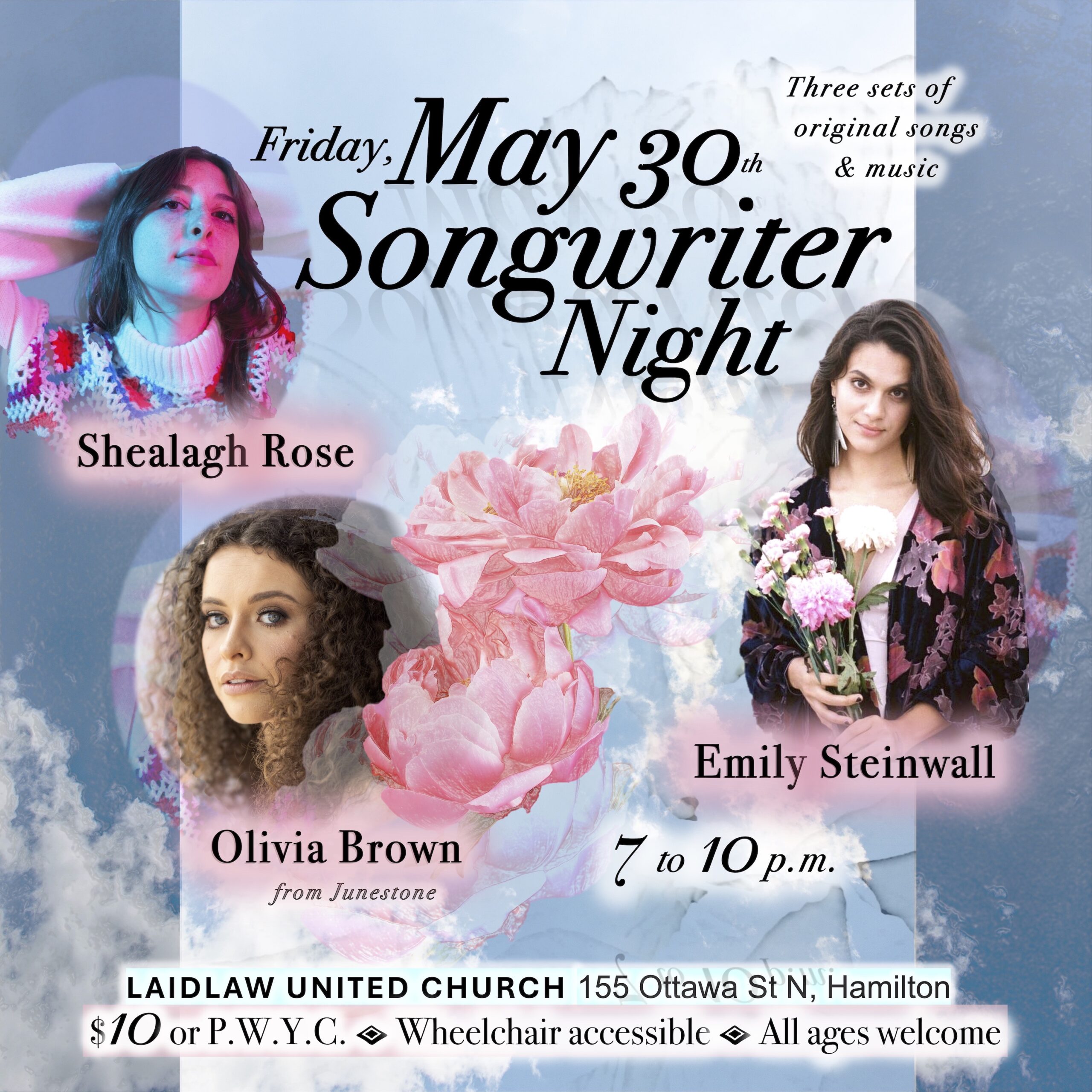 MAY 30 POSTER for Olivia solo show